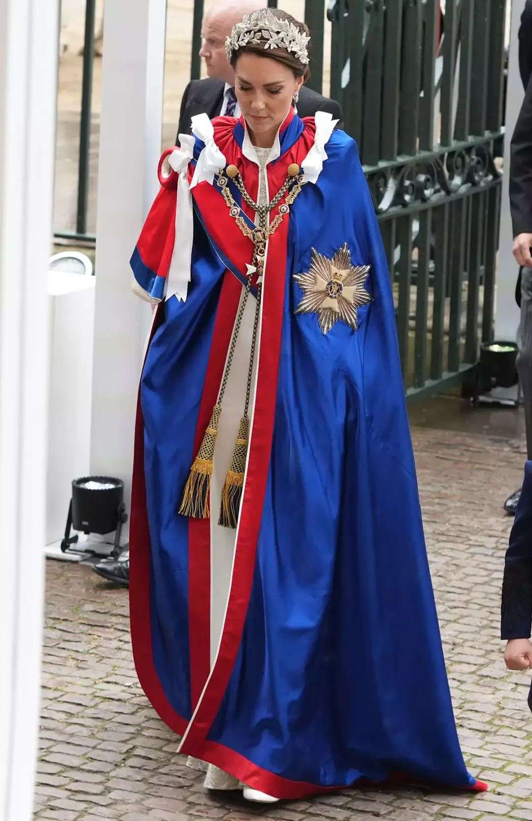 Catherine, Princess of Wales arrives ahead of the Coronation of King Charles III and Queen Camilla