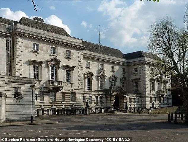 Inner London Crown Court (pictured),where Zou is on trial accused of drugging and raping ten women
