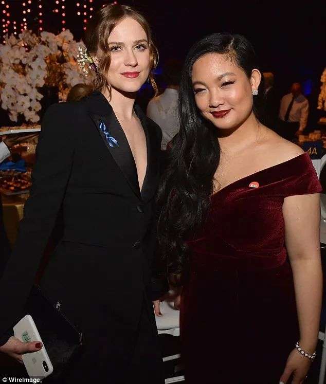 Evan Rachel Wood brings Nobel Peace Prize nominee Amanda Nguyen to the  Emmys | Daily Mail Online