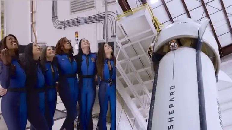 From Jeff Bezos' fiancée to Katy Perry: Blue Origin to launch world's 2nd  all-female crew today – Watch it live