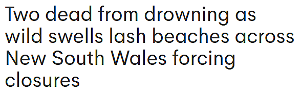 最新!新州多人被大浪卷入海中,4人溺亡,1人至今下落不明(组图) - 4