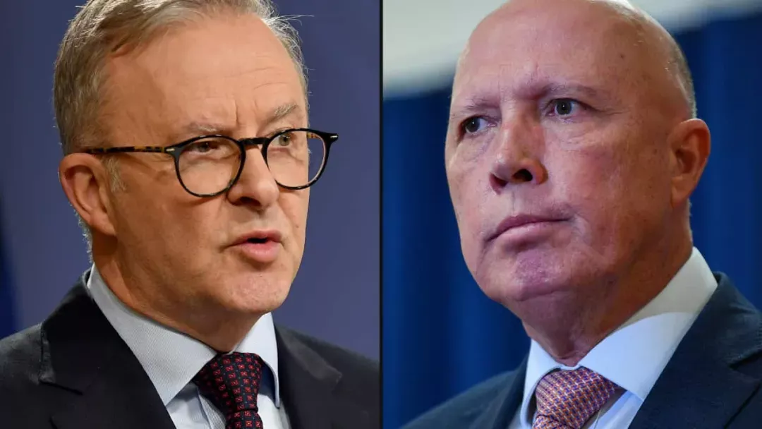 Peter Dutton and Anthony Albanese clash over Voice to Parliament referendum  | SBS News