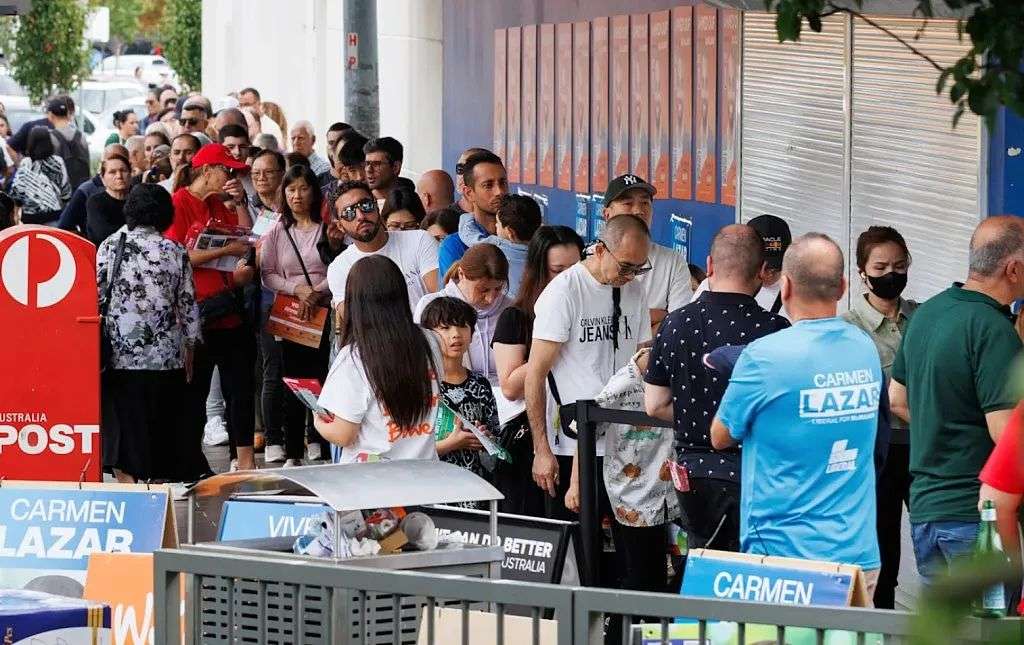 历史新高！700万澳人参与提前投票，占选民总数近4成（组图） - 2