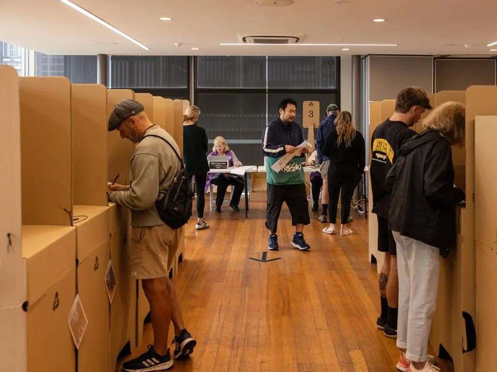Your vote won’t be counted if you fail to number all of the boxes for the Senate. Picture: Diego Fedele