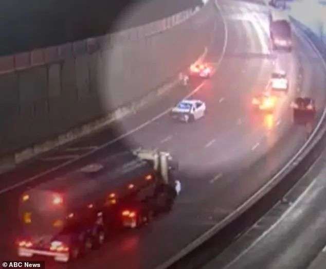 The car was reportedly stolen two days before it crashed on the major freeway in Victoria