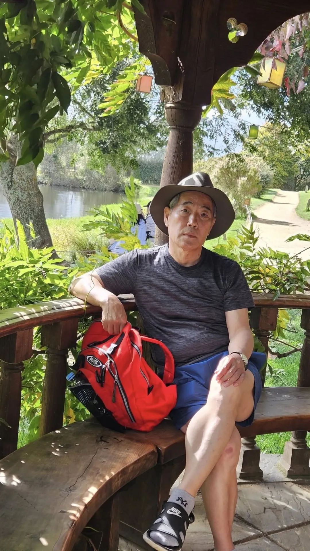 South Korean tourist WooKeun Kim is now heading home with his wife's remains. Photo / Supplied