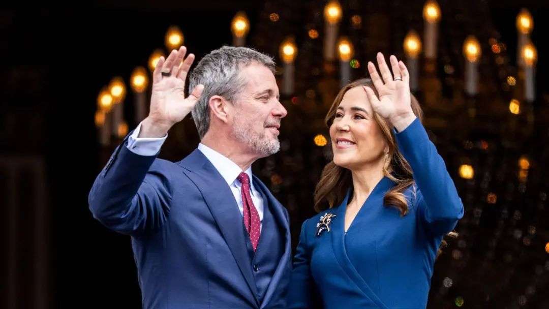 King Frederik of Denmark and Queen Mary of Denmark. Picture: AFP