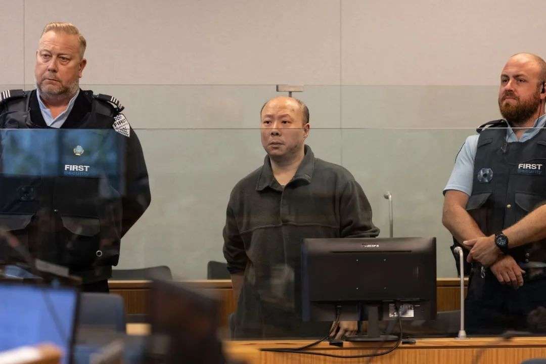 Shu Poon appears in the High Court at Auckland on the day he pleaded guilty to killing Ellerslie couple Fuk-Fu Joseph Kwok and Mei Han Chong. Photo / Michael Craig
