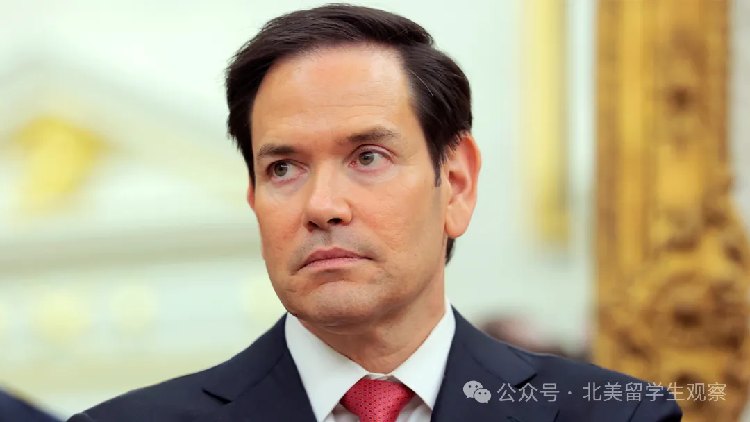 Marco Rubio looking serious