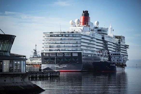 Cunard’s cruise liner Queen Elizabeth home-ported at Station Pier in 2022-23 but will not return.