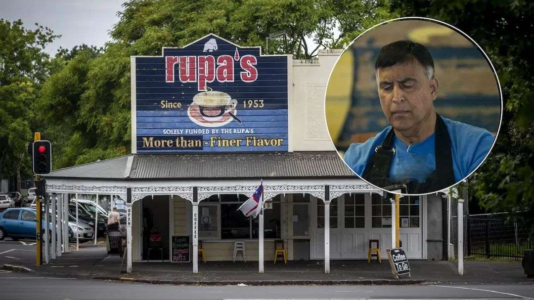 Dilip Rupa, from Rupa's Cafe in Freemans Bay. Photo / Dean Purcell