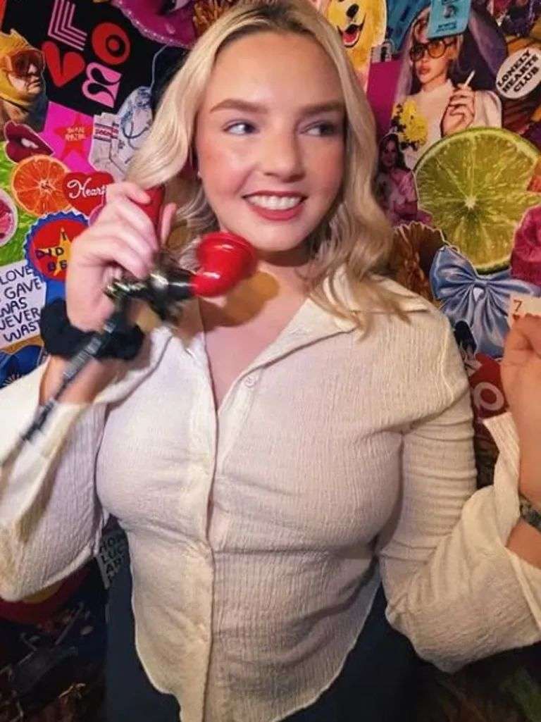 Ms Carty’s comments offended men so much that one even told her to delete the clip. Picture: Instagram/maddycarty