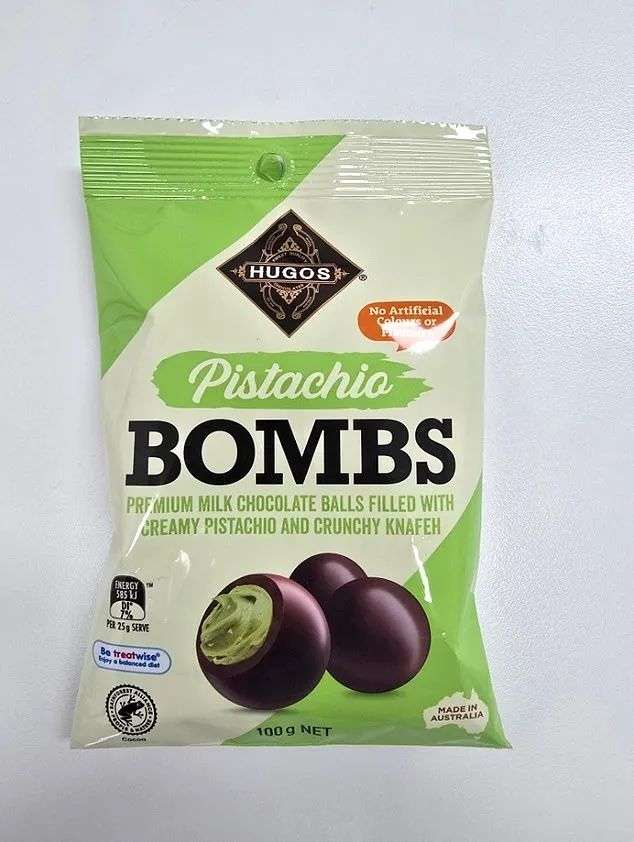The chocolate shells are filled with creamy pistachio and crunchy knafeh, with shoppers claiming they taste just as good as the real deal - but cost a fraction of the price
