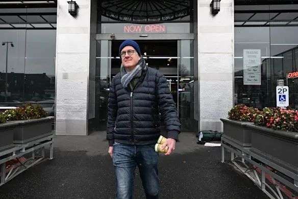 A must for mustard: Aleks Owczarek drove from Northcote to shop at Leo’s in Kew, which will close next year.
