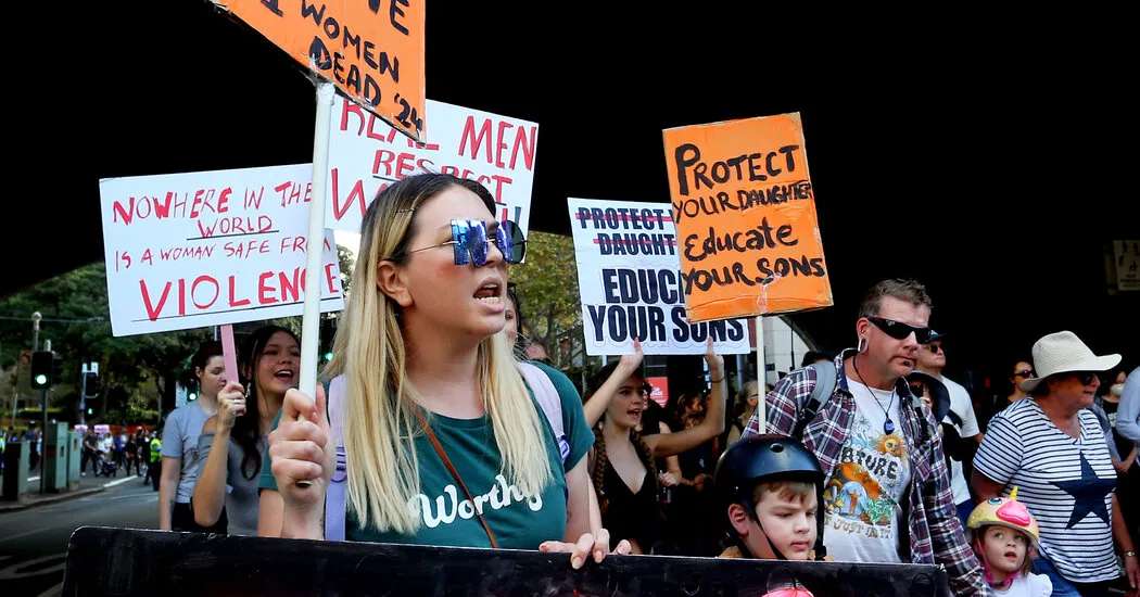 Australia's 'National Crisis' of Domestic Abuse - The New York Times