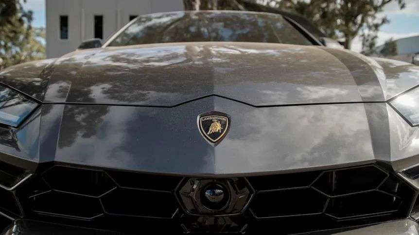 A Lamborghini the company purchased in January 2023 for $548,000.