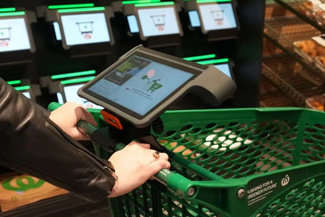 A digital revolution in grocery shopping as Woolworths launches Scan&Go  trolley