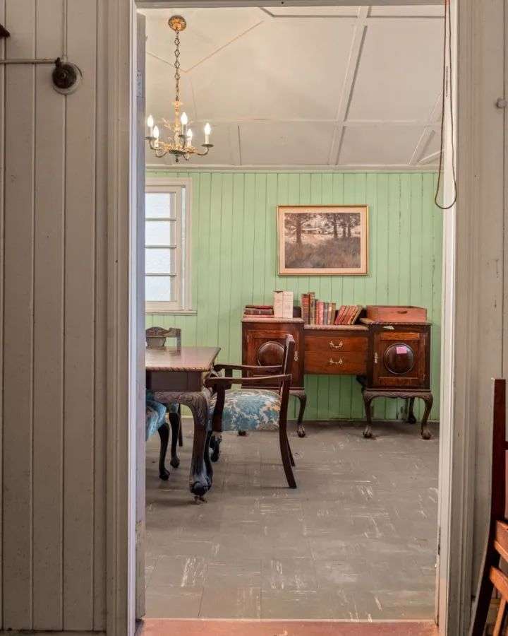The interiors remain untouched.  Photo: Ray White Paddington.