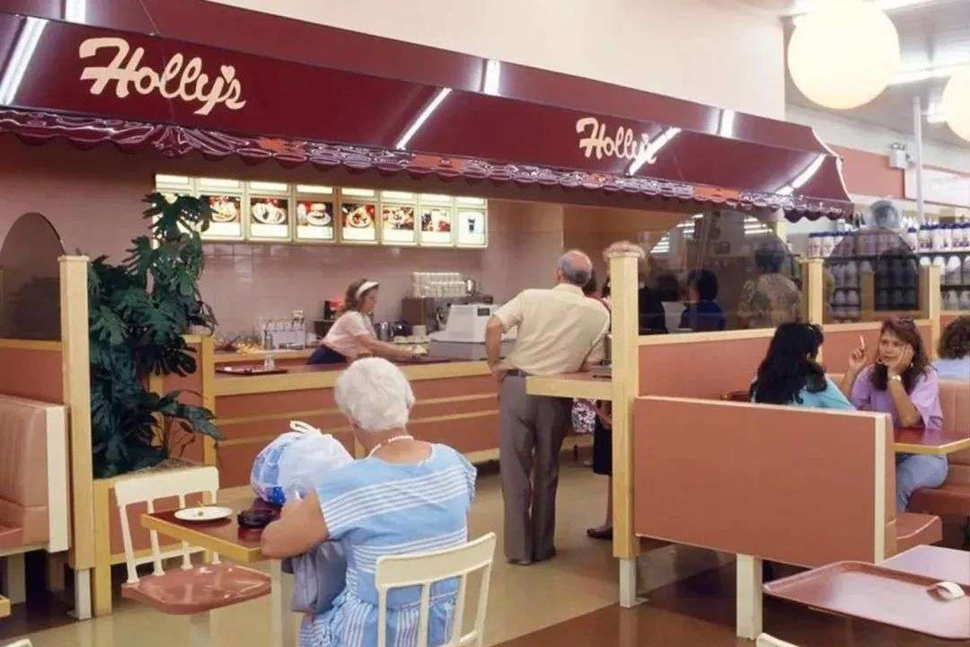 Holly's café in Kmart.