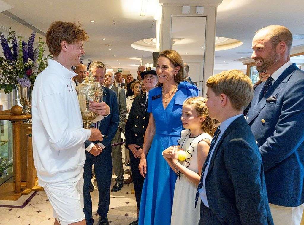 Prince Louis' Gift From Wimbledon Champion Jannik Sinner