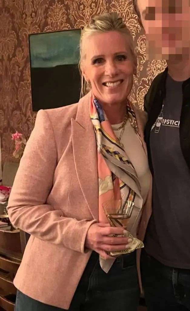 Kristin Cabot pictured with Andrew Cabot in 2024