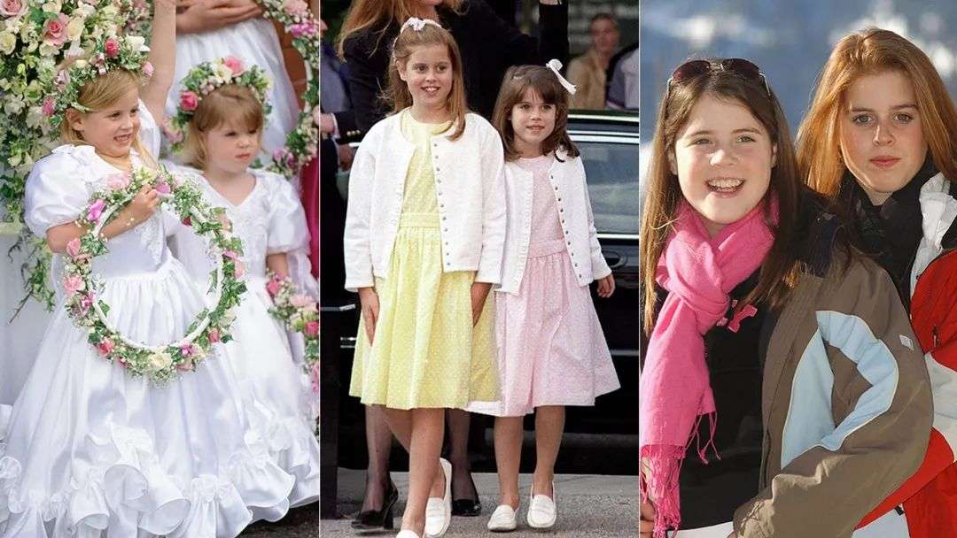 Princess Beatrice and Princess Eugenie's must-see childhood photos from  when they were younger | HELLO!