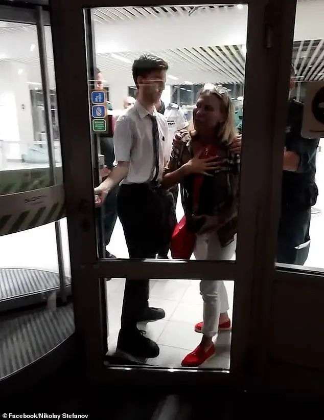 But Goldair Handling Bulgaria, who provide the ground handling services for several flights operating out of Sofia Airport, have insisted that the employee acted 'professionally and without any physical contact with the passenger'