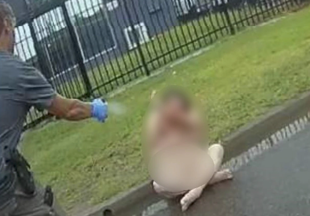 悉尼警员当街殴打裸女，拍视频炫耀！受害者患精神疾病，下体被喷辣椒水，惨遭踹头拖行（视频/组图） - 3