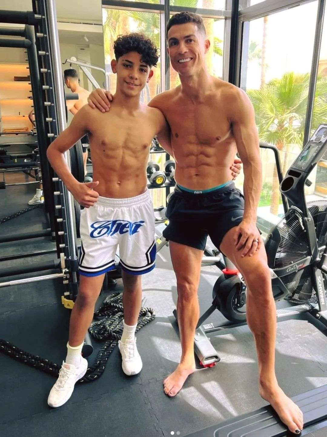 Who is Cristiano Ronaldo's lookalike footballer son, Cristiano Jr? The ex Man United star's eldest plays for Al-Nassr's under 13 team and rocks Rolex watches – and his mum's identity remains a