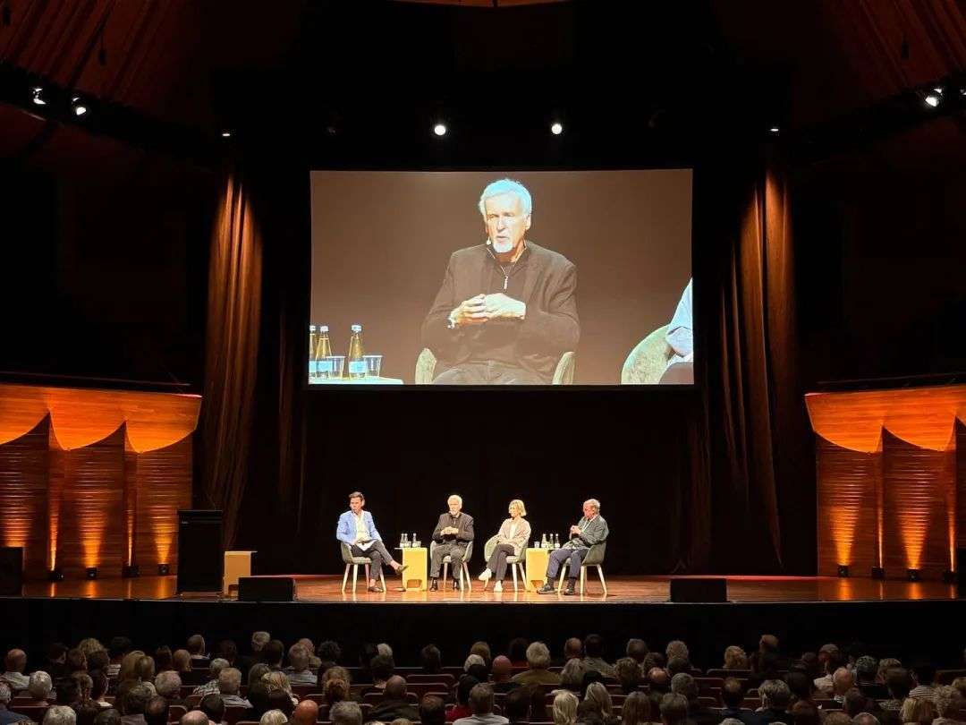 James Cameron spoke at a Vision for Wellington panel event on Wednesday night. Photo / Ethan Griffiths