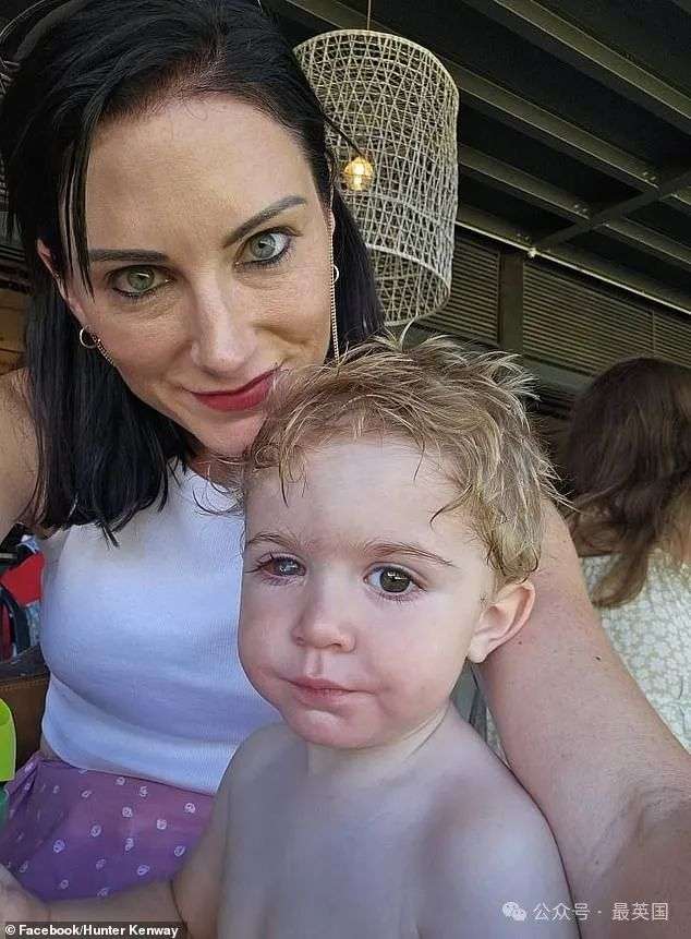 Juwan's mother, Michelle Saaiman, recalled the moment they knew it was something more serious. 'Two days later, we noticed that there was something seriously wrong with the eye. It looked like something was growing inside his eyeball,' she wrote on Facebook.