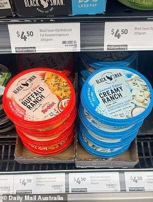 Available from Coles, the American-style dip comes in two flavours: classic Creamy Ranch Dip , and Buffalo Ranch Dip