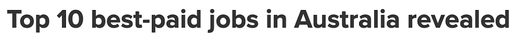 澳洲年薪TOP10职业出炉!医疗行业霸榜,放射科医生以$23.6万居首(组图) - 1