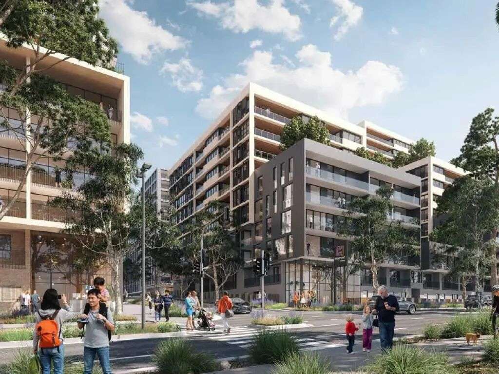 Artist renders of residential edge along Highpoint shopping centre ring road. Picture: Supplied