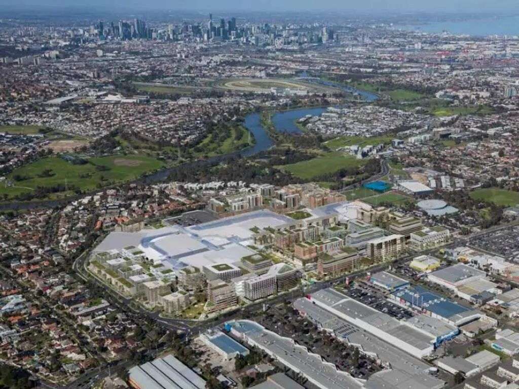 Rendered images of the proposed Highpoint Urban Village. Picture: Supplied.