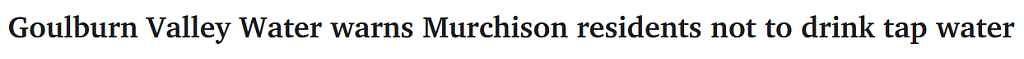 千万别直接喝！自来水出问题，澳洲两地发布水质警告：煮沸才能用（组图） - 1