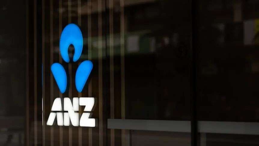 The exterior of an ANZ Bank branch.