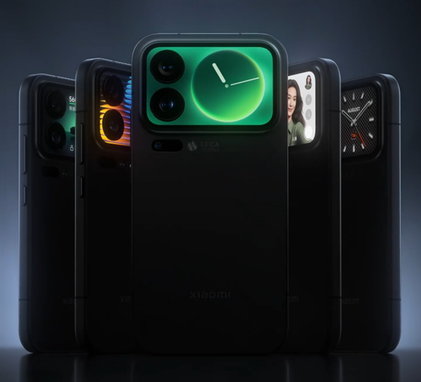 小米17 Pro系列外观首次公布：确认搭载“妙享背屏”