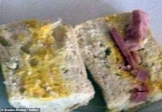 Since the cruise was spontaneously increased by four days, staff also quickly ran low on food. The lack of refrigeration made dining limited, passengers documented the slivers of ham on mustard-soaked stale bread that they were served to survive