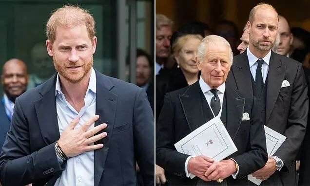 Prince Harry will NEVER be allowed to return as a 'half-in, half-out' working royal - and claims he could help ease William's workload are 'wide of the mark' | Daily Mail Online