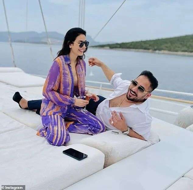 Businessman Iftikhar,who runs a recruitment firm, actually has two wives - one of them is Pakistani model and actress Abeer Rizvi, who has more than 500,000 followers on TikTok