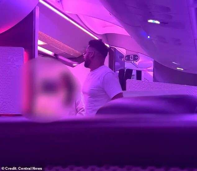 Iftikhar is seen here in one rant repeatedly accusing Ms Walsh of being a racist and says: 'You called me a p*ki in front of everybody'