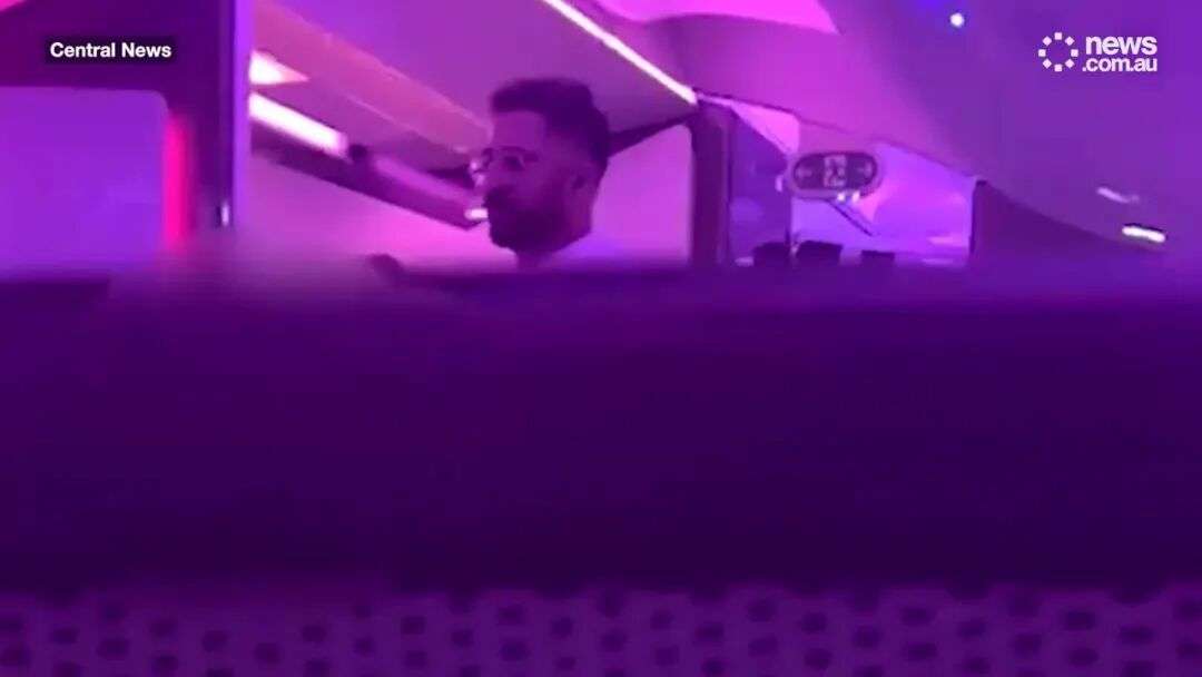Moment Virgin Atlantic passenger hurls horrific abuse at hostess he threatened to 'gang rape & set alight' in vile rant | news.com.au — Australia's leading news site for latest headlines