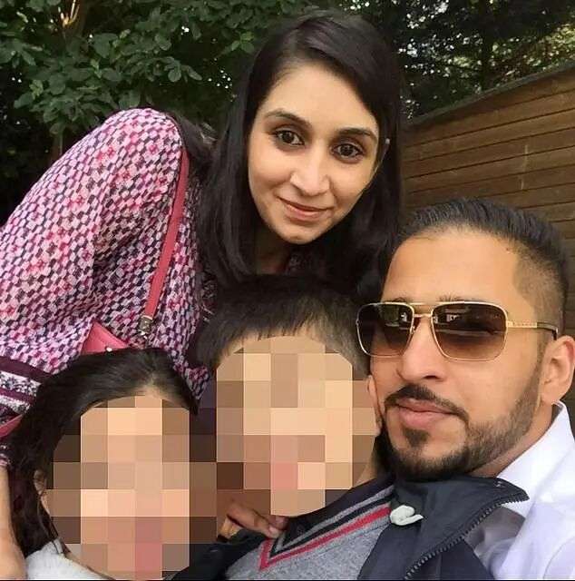 Iftikhar, 37, is also married to Erum Salman (pictured), 38, with whom he has three children. Erum has been listed as a director at a number of her husband's companies