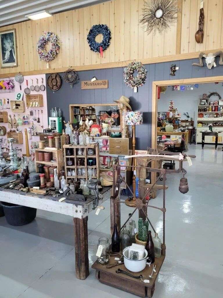 The store’s owner said the displays are curated like a gallery. Picture: Goyder Regional Council