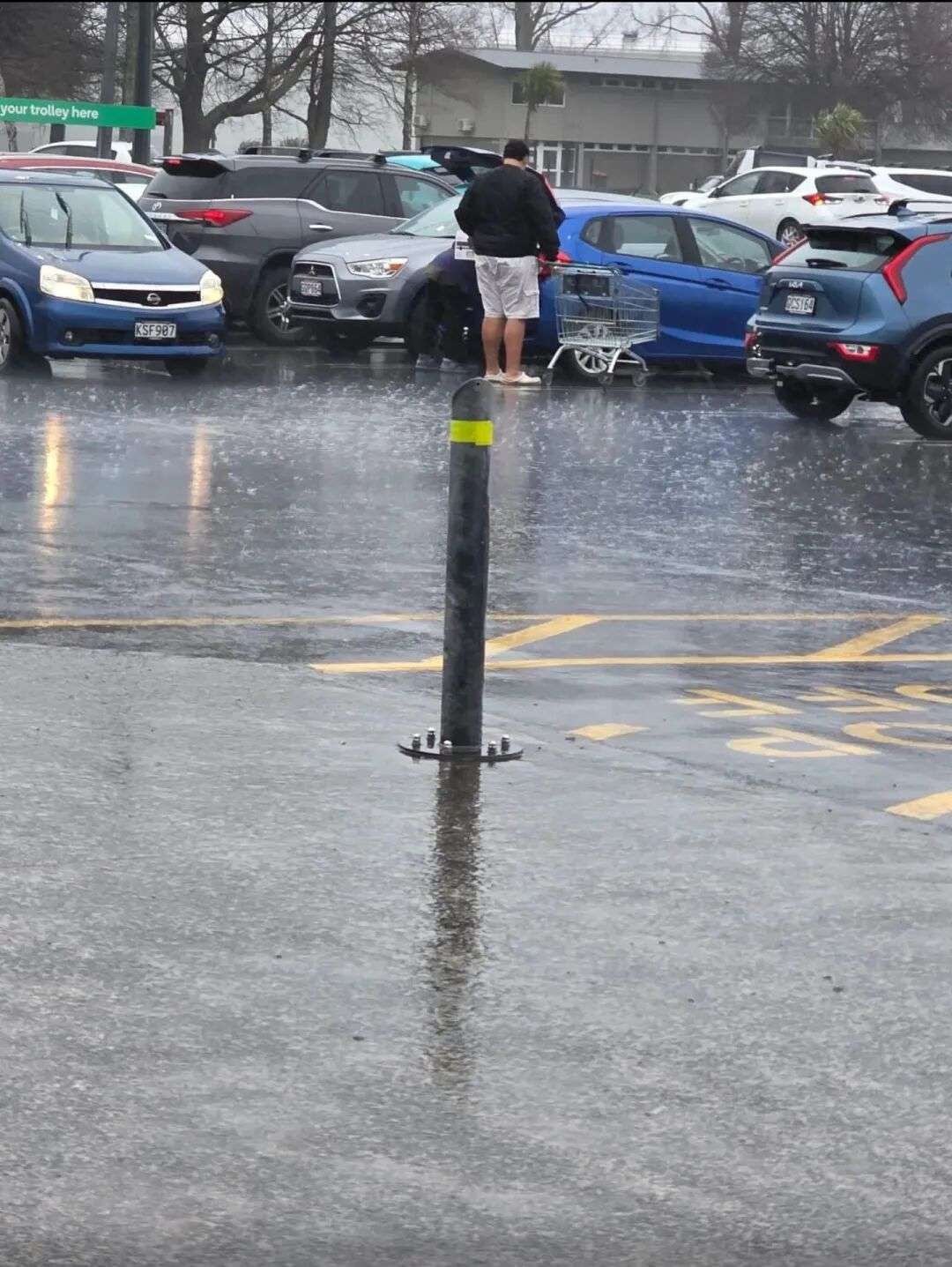 Colin Dorreen has been praised by thousands of Rotorua locals after helping a disabled woman and numerous elderly people with their groceries during the weekend's wild weather. Photo / Supplied