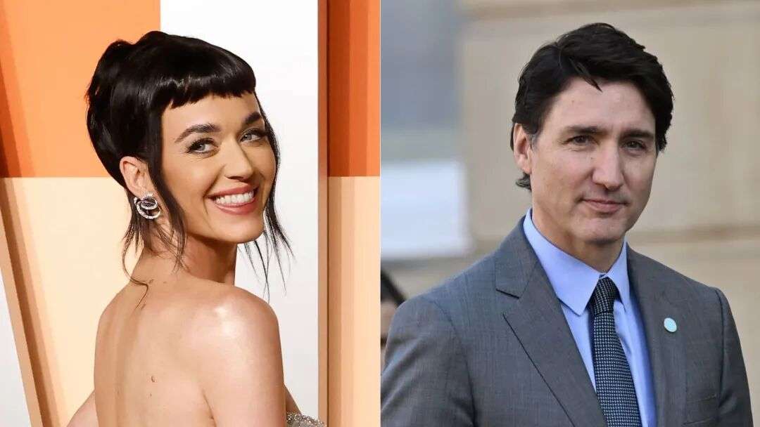 Katy Perry goes red-hot with bodycon birthday dress for first public date  night with Justin Trudeau | HELLO!