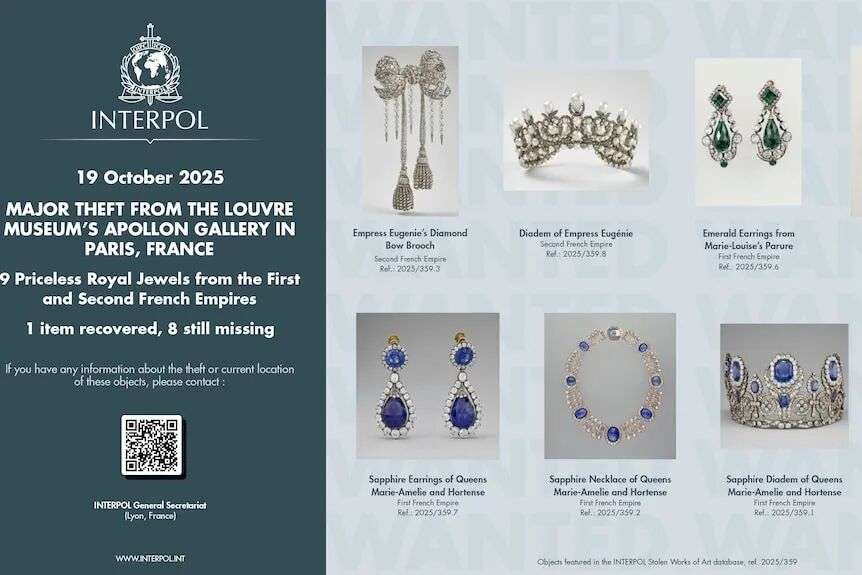 INTERPOL's special edition poster.