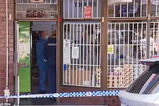 The convenience shop where Cassar went on his mindless, bloody rampage