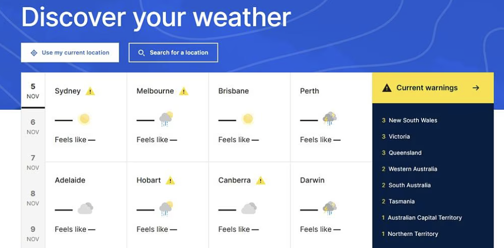 澳气象局网站改版竟花$9600万！严重超支引众怒，议员呼吁追责（组图） - 2